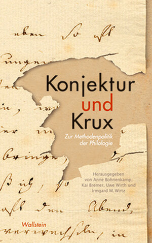 Buchcover Konjektur und Krux | EAN 9783835306042 | ISBN 3-8353-0604-9 | ISBN 978-3-8353-0604-2