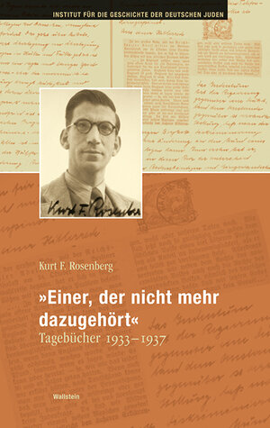 Buchcover »Einer, der nicht mehr dazugehört« | Kurt F. Rosenberg | EAN 9783835311145 | ISBN 3-8353-1114-X | ISBN 978-3-8353-1114-5