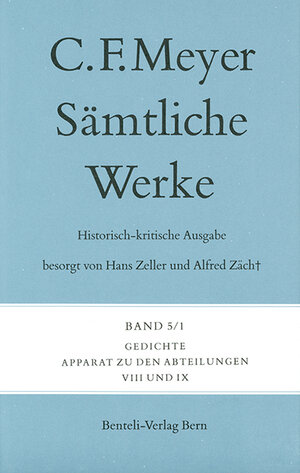 Buchcover Gedichte | Conrad Ferdinand Meyer | EAN 9783835314719 | ISBN 3-8353-1471-8 | ISBN 978-3-8353-1471-9