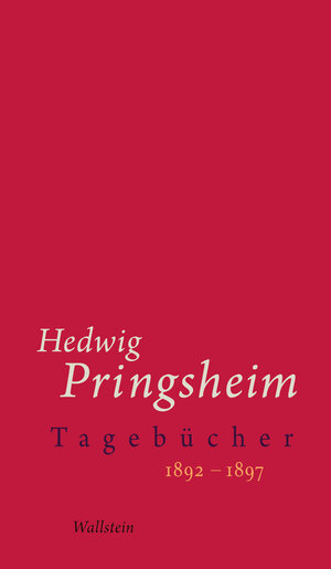 Buchcover Tagebücher | Hedwig Pringsheim | EAN 9783835324077 | ISBN 3-8353-2407-1 | ISBN 978-3-8353-2407-7