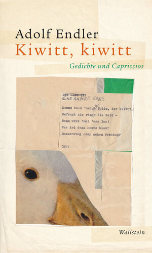 Buchcover Kiwitt, kiwitt | Adolf Endler | EAN 9783835328808 | ISBN 3-8353-2880-8 | ISBN 978-3-8353-2880-8