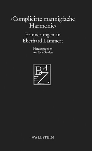 Buchcover ›Complicirte mannigfache Harmonie‹  | EAN 9783835330191 | ISBN 3-8353-3019-5 | ISBN 978-3-8353-3019-1