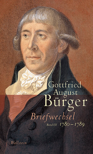 Buchcover Briefwechsel | Gottfried August Bürger | EAN 9783835333987 | ISBN 3-8353-3398-4 | ISBN 978-3-8353-3398-7