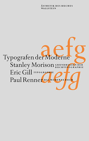 Buchcover Typografen der Moderne | Eric Gill | EAN 9783835336605 | ISBN 3-8353-3660-6 | ISBN 978-3-8353-3660-5