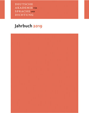 Buchcover Jahrbuch 2019  | EAN 9783835338531 | ISBN 3-8353-3853-6 | ISBN 978-3-8353-3853-1