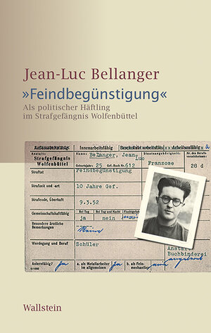 Buchcover »Feindbegünstigung« | Jean-Luc Bellanger | EAN 9783835341517 | ISBN 3-8353-4151-0 | ISBN 978-3-8353-4151-7
