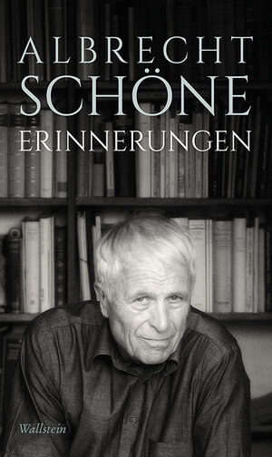 Buchcover Erinnerungen | Albrecht Schöne | EAN 9783835345461 | ISBN 3-8353-4546-X | ISBN 978-3-8353-4546-1