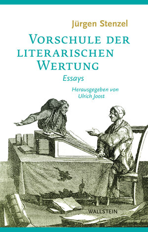 Buchcover Vorschule der literarischen Wertung | Jürgen Stenzel | EAN 9783835351509 | ISBN 3-8353-5150-8 | ISBN 978-3-8353-5150-9