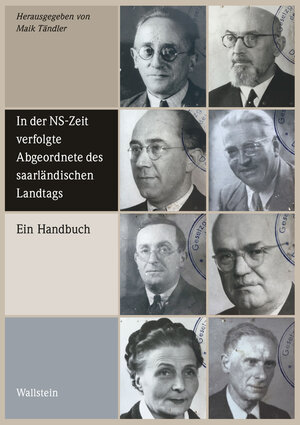 Buchcover In der NS-Zeit verfolgte Abgeordnete des saarländischen Landtags  | EAN 9783835384491 | ISBN 3-8353-8449-X | ISBN 978-3-8353-8449-1