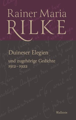 Buchcover Duineser Elegien | Rainer Maria Rilke | EAN 9783835385344 | ISBN 3-8353-8534-8 | ISBN 978-3-8353-8534-4
