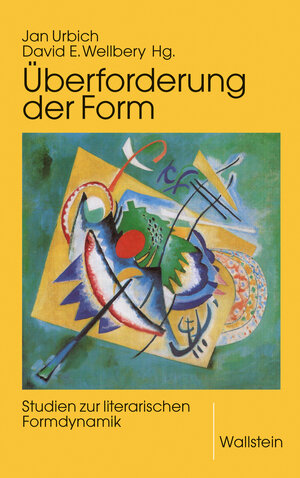 Buchcover Überforderung der Form  | EAN 9783835385689 | ISBN 3-8353-8568-2 | ISBN 978-3-8353-8568-9