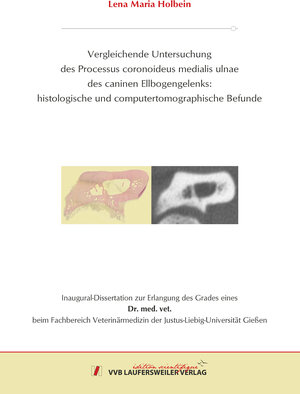 Buchcover Vergleichende Untersuchung des Processus coronoideus medialis ulnae des caninen Ellbogengelenks: | Lena Holbein | EAN 9783835968721 | ISBN 3-8359-6872-6 | ISBN 978-3-8359-6872-1