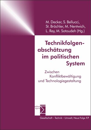 Buchcover Technikfolgenabschätzung im politischen System  | EAN 9783836009478 | ISBN 3-8360-0947-1 | ISBN 978-3-8360-0947-8