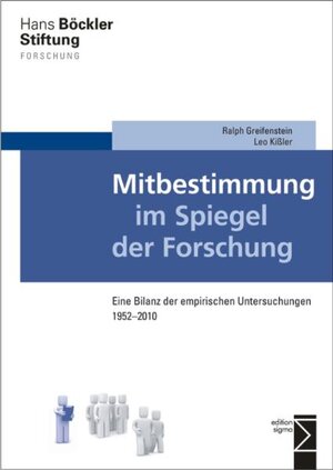 Buchcover Mitbestimmung im Spiegel der Forschung | Ralph Greifenstein | EAN 9783836087230 | ISBN 3-8360-8723-5 | ISBN 978-3-8360-8723-0