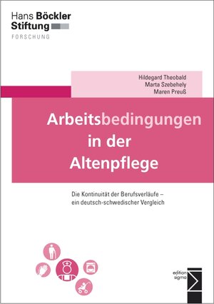 Buchcover Arbeitsbedingungen in der Altenpflege | Hildegard Theobald | EAN 9783836087551 | ISBN 3-8360-8755-3 | ISBN 978-3-8360-8755-1