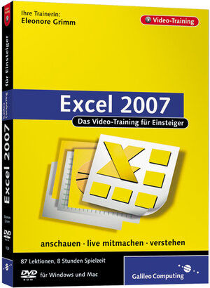 Buchcover Excel 2007 | Eleonore Grimm | EAN 9783836210287 | ISBN 3-8362-1028-2 | ISBN 978-3-8362-1028-7