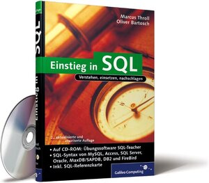 Buchcover Einstieg in SQL | Marcus Throll | EAN 9783836210393 | ISBN 3-8362-1039-8 | ISBN 978-3-8362-1039-3