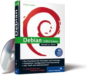 Buchcover Debian GNU/Linux | Heike Jurzik | EAN 9783836210751 | ISBN 3-8362-1075-4 | ISBN 978-3-8362-1075-1