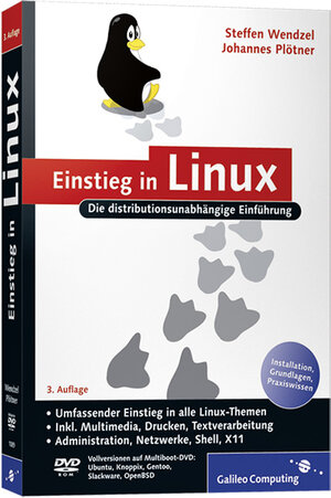 Buchcover Einstieg in Linux | Steffen Wendzel | EAN 9783836210898 | ISBN 3-8362-1089-4 | ISBN 978-3-8362-1089-8