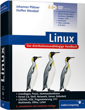 Buchcover Linux | Johannes Plötner | EAN 9783836210904 | ISBN 3-8362-1090-8 | ISBN 978-3-8362-1090-4