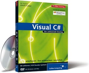 Buchcover Visual C# | Ulrich Cuber | EAN 9783836211079 | ISBN 3-8362-1107-6 | ISBN 978-3-8362-1107-9