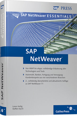 Buchcover SAP NetWeaver | Loren Heilig | EAN 9783836211192 | ISBN 3-8362-1119-X | ISBN 978-3-8362-1119-2