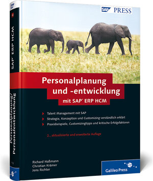 Buchcover Personalplanung und -entwicklung mit SAP ERP HCM | Richard Haßmann | EAN 9783836211222 | ISBN 3-8362-1122-X | ISBN 978-3-8362-1122-2