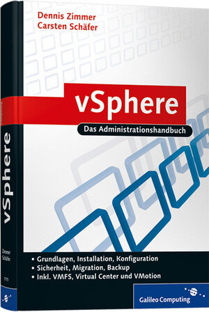 Buchcover VMware Infrastructure 4 | Dennis Zimmer | EAN 9783836211734 | ISBN 3-8362-1173-4 | ISBN 978-3-8362-1173-4