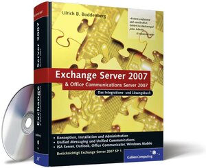 Buchcover Exchange Server 2007 und Office Communications Server 2007 | Ulrich B. Boddenberg | EAN 9783836211963 | ISBN 3-8362-1196-3 | ISBN 978-3-8362-1196-3