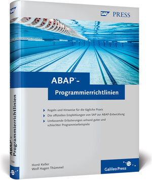 Buchcover ABAP-Programmierrichtlinien | Horst Keller | EAN 9783836212861 | ISBN 3-8362-1286-2 | ISBN 978-3-8362-1286-1