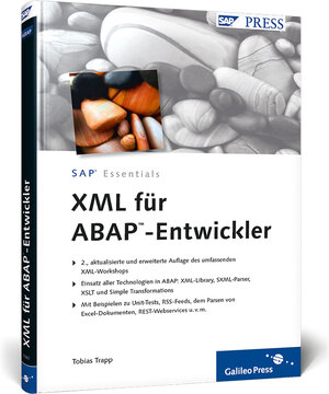 Buchcover XML für ABAP-Entwickler | Tobias Trapp | EAN 9783836213622 | ISBN 3-8362-1362-1 | ISBN 978-3-8362-1362-2