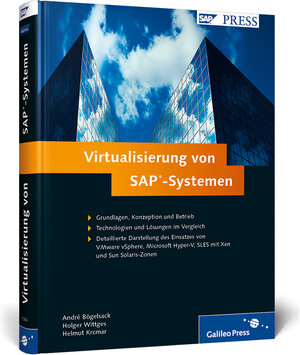 Buchcover Virtualisierung von SAP-Systemen | André Bögelsack | EAN 9783836213844 | ISBN 3-8362-1384-2 | ISBN 978-3-8362-1384-4