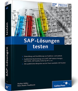 Buchcover SAP-Lösungen testen | Markus Helfen | EAN 9783836214155 | ISBN 3-8362-1415-6 | ISBN 978-3-8362-1415-5