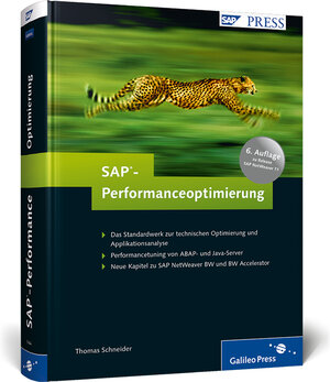 Buchcover SAP-Performanceoptimierung | Thomas Schneider | EAN 9783836214445 | ISBN 3-8362-1444-X | ISBN 978-3-8362-1444-5