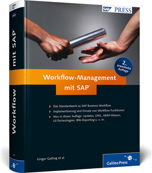 Buchcover Workflow-Management mit SAP | Ginger Gatling | EAN 9783836214735 | ISBN 3-8362-1473-3 | ISBN 978-3-8362-1473-5