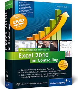 Buchcover Excel 2010 im Controlling | Stephan Nelles | EAN 9783836215312 | ISBN 3-8362-1531-4 | ISBN 978-3-8362-1531-2