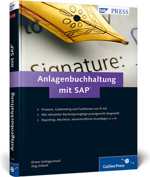 Buchcover Anlagenbuchhaltung mit SAP | Dieter Schlagenhauf | EAN 9783836215480 | ISBN 3-8362-1548-9 | ISBN 978-3-8362-1548-0