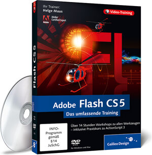 Buchcover Adobe Flash CS5 | Helge Maus | EAN 9783836215725 | ISBN 3-8362-1572-1 | ISBN 978-3-8362-1572-5