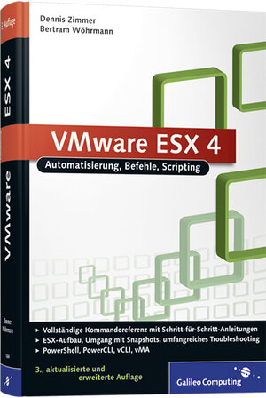Buchcover VMware ESX/ESXi 4 | Dennis Zimmer | EAN 9783836216449 | ISBN 3-8362-1644-2 | ISBN 978-3-8362-1644-9