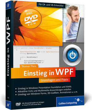 Buchcover Einstieg in WPF | Thomas Theis | EAN 9783836217767 | ISBN 3-8362-1776-7 | ISBN 978-3-8362-1776-7