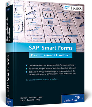 Buchcover SAP Smart Forms | Werner Hertleif | EAN 9783836217934 | ISBN 3-8362-1793-7 | ISBN 978-3-8362-1793-4