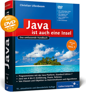 Buchcover Java ist auch eine Insel | Christian Ullenboom | EAN 9783836218023 | ISBN 3-8362-1802-X | ISBN 978-3-8362-1802-3