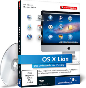 Buchcover OS X Lion | Thomas Kuhn | EAN 9783836218047 | ISBN 3-8362-1804-6 | ISBN 978-3-8362-1804-7