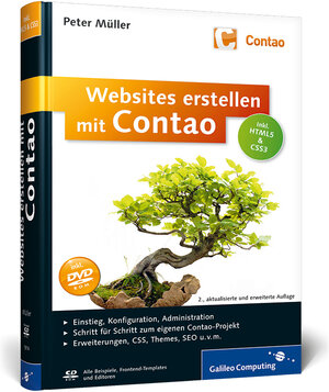 Buchcover Websites erstellen mit Contao | Peter Müller | EAN 9783836218146 | ISBN 3-8362-1814-3 | ISBN 978-3-8362-1814-6