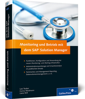 Buchcover Monitoring und Betrieb mit dem SAP Solution Manager | Lars Teuber | EAN 9783836218559 | ISBN 3-8362-1855-0 | ISBN 978-3-8362-1855-9