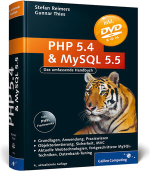 Buchcover PHP 5.4 und MySQL 5.5 | Stefan Reimers | EAN 9783836218764 | ISBN 3-8362-1876-3 | ISBN 978-3-8362-1876-4