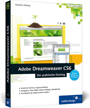 Buchcover Adobe Dreamweaver CS6 | Hussein Morsy | EAN 9783836218900 | ISBN 3-8362-1890-9 | ISBN 978-3-8362-1890-0