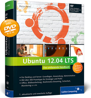 Buchcover Ubuntu GNU/Linux 12.04 LTS | Marcus Fischer | EAN 9783836219457 | ISBN 3-8362-1945-X | ISBN 978-3-8362-1945-7