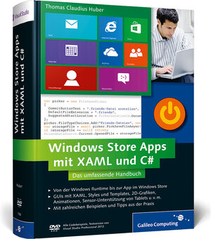 Buchcover Windows Store Apps mit XAML und C# | Thomas Claudius Huber | EAN 9783836219686 | ISBN 3-8362-1968-9 | ISBN 978-3-8362-1968-6