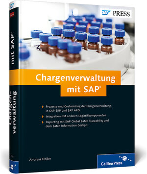 Buchcover Chargenverwaltung mit SAP | Andreas Doller | EAN 9783836221092 | ISBN 3-8362-2109-8 | ISBN 978-3-8362-2109-2
